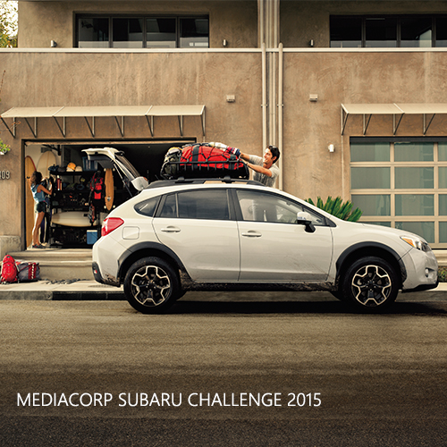 Share and Caption to WIN Direct Entry to MediaCorp Subaru Challenge 2015