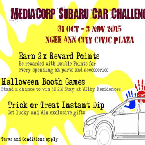 MediaCorp Subaru Car Challenge 2015